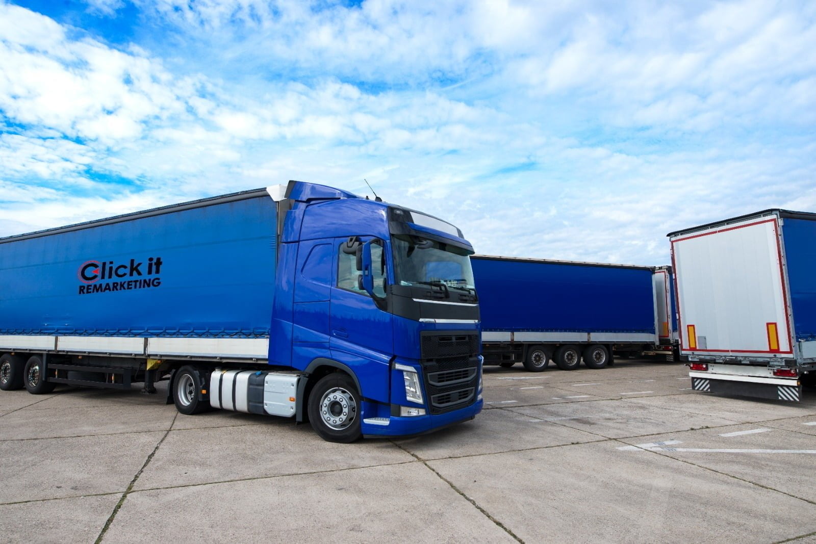 company truck with logo